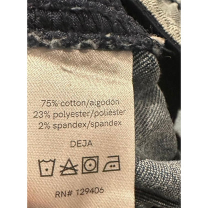 Elastic Waist Straight Jeans
