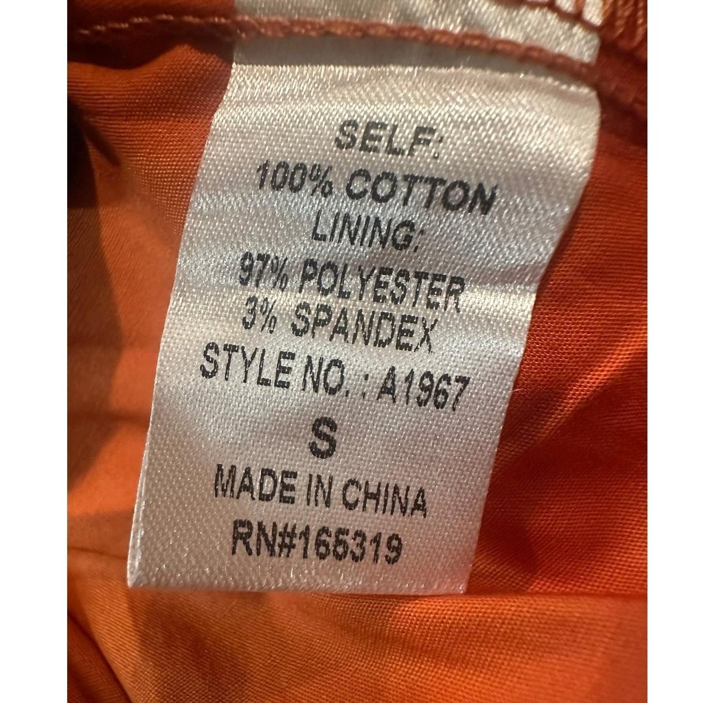 Tie-Back Ruffle Sleeve Babydoll Top – Orange