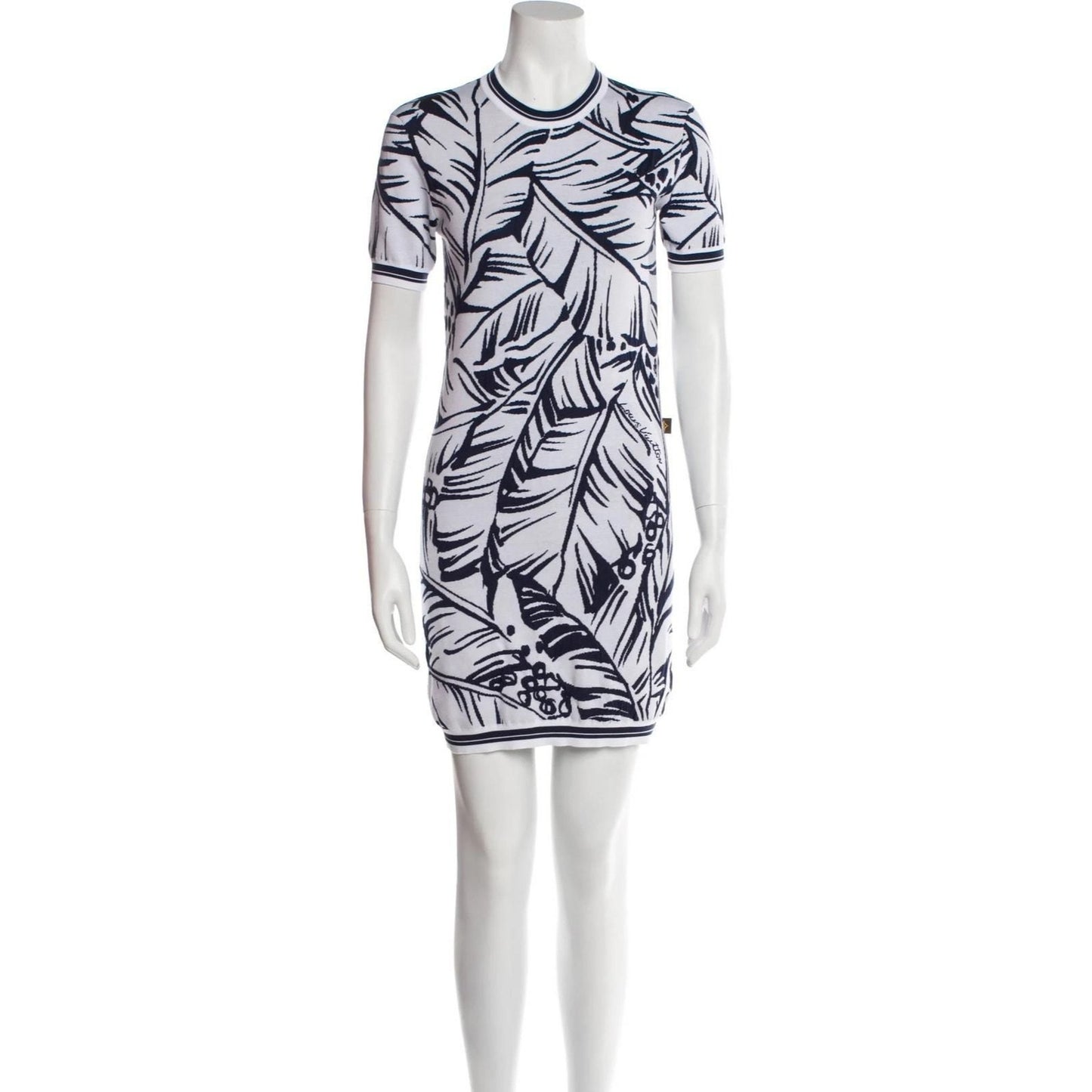 Palm Knit T-Shirt Dress