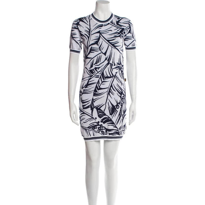 Palm Knit T-Shirt Dress