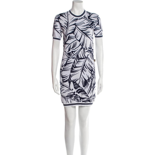 Palm Knit T-Shirt Dress