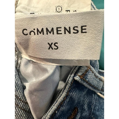 Vintage Denim Straight Leg Jeans – Blue