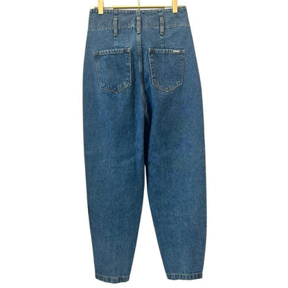 High-Rise Balloon Jeans – Medium Wash