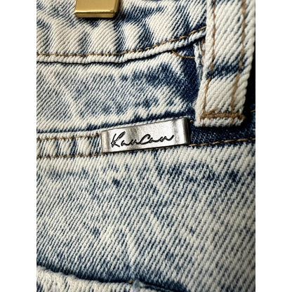 Collie High Rise Mom Jeans – Light Wash