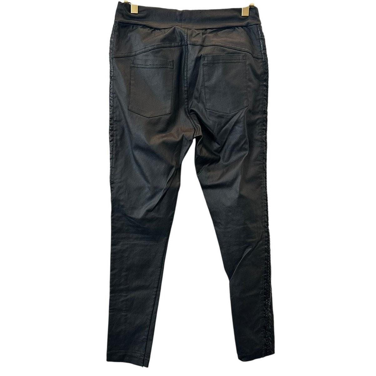 Braided Side Sparkle Trim Pants
