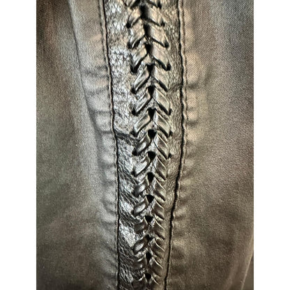Braided Side Sparkle Trim Pants