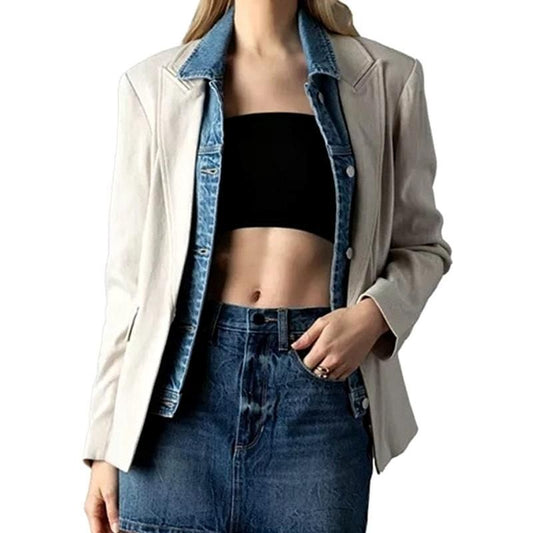 Blue Revival Dual-Fabric Blazer — sold archive item