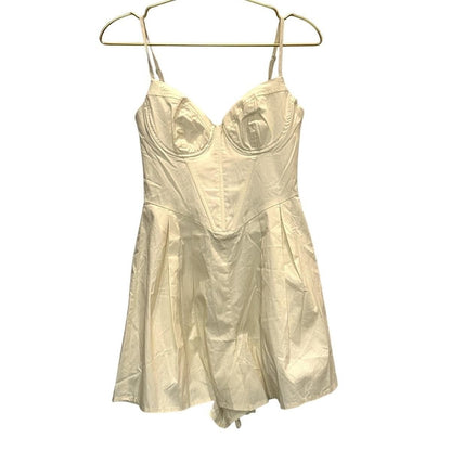 Spaghetti Strap Romper – Ivory