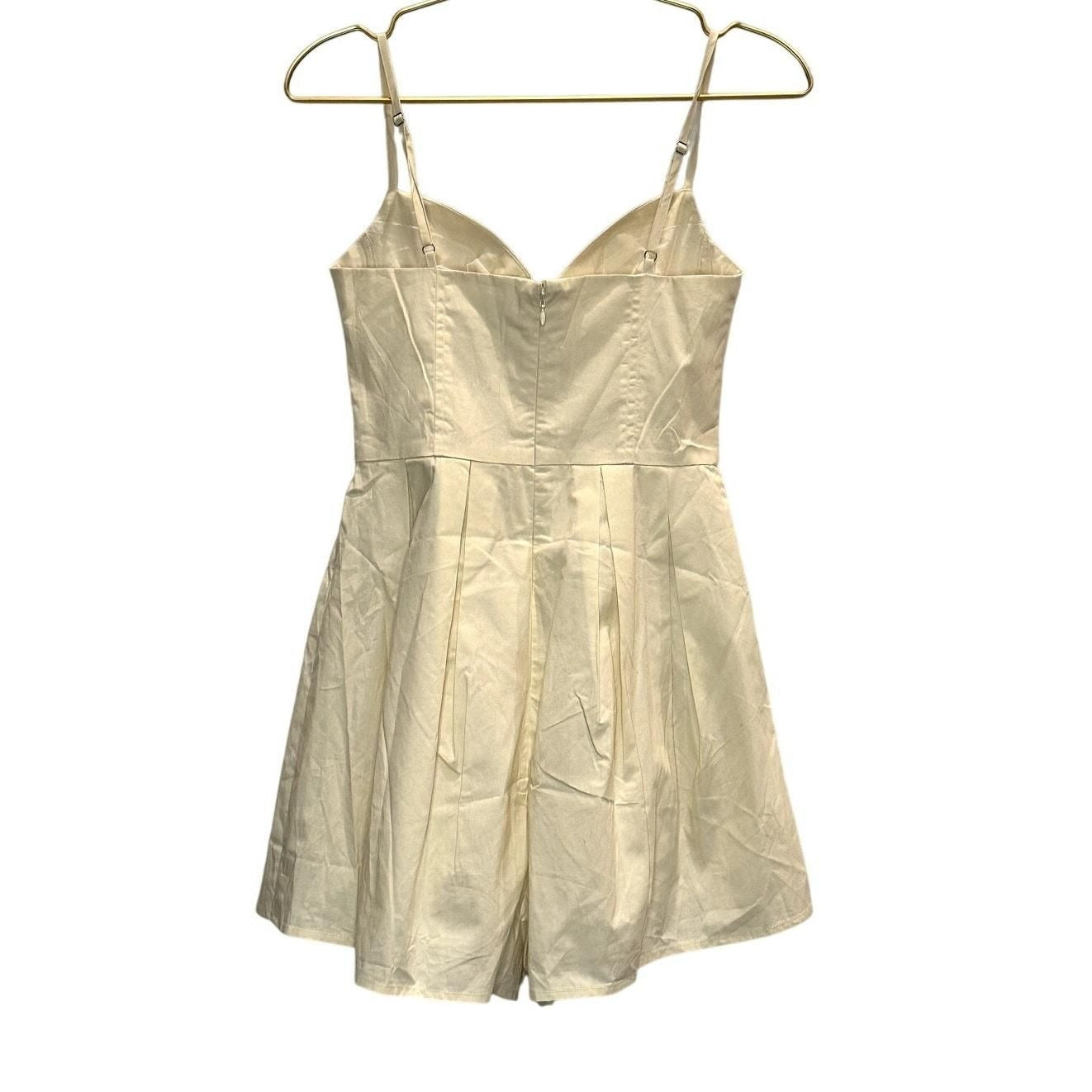 Spaghetti Strap Romper – Ivory