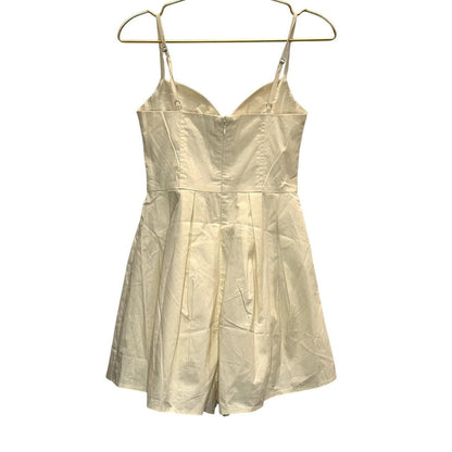Spaghetti Strap Romper – Ivory