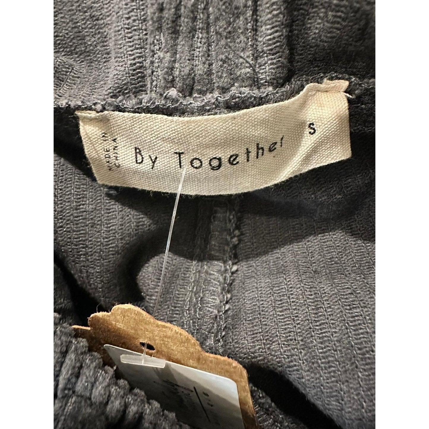 Charcoal Grey Corduroy Overalls
