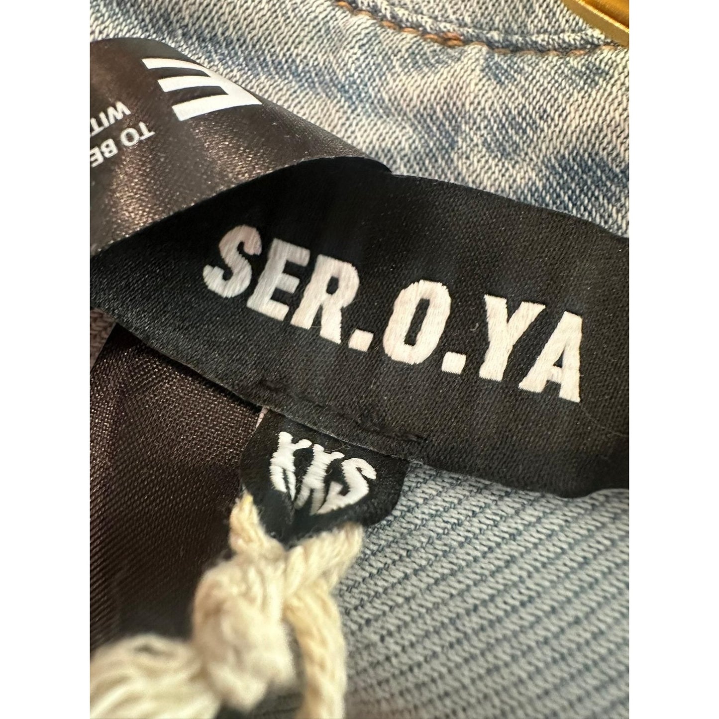 Skylight Denim Crop Top