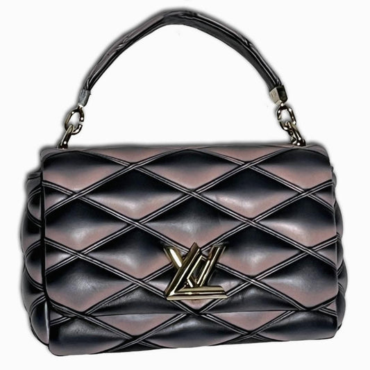 Lambskin Malletage GO-14 MM – Black/Pink