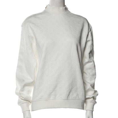 L/S Sweatshirt – Blanc Lait Turtleneck