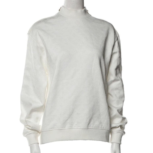 L/S Sweatshirt – Blanc Lait Turtleneck