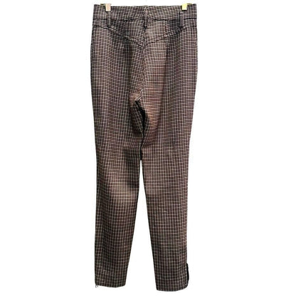 Wool Houndstooth Trousers