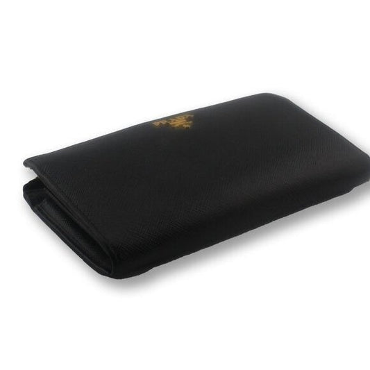 Saffiano Leather Zip-Around Wallet