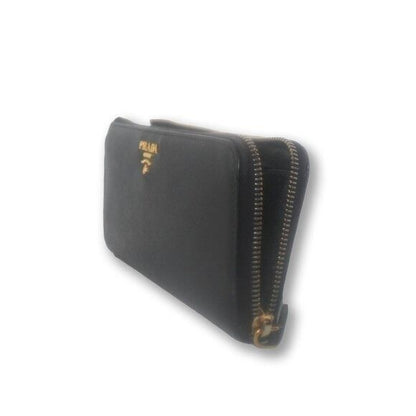 Saffiano Leather Zip-Around Wallet