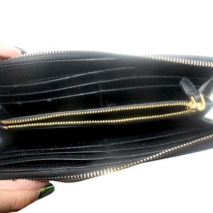 Saffiano Leather Zip-Around Wallet