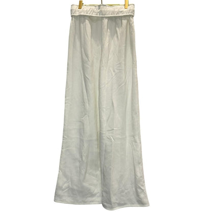 Cozy Shop Wide-Leg Sweatpants – Egret