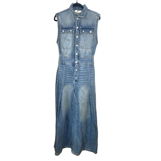 Doing The Most Denim Jumpsuit