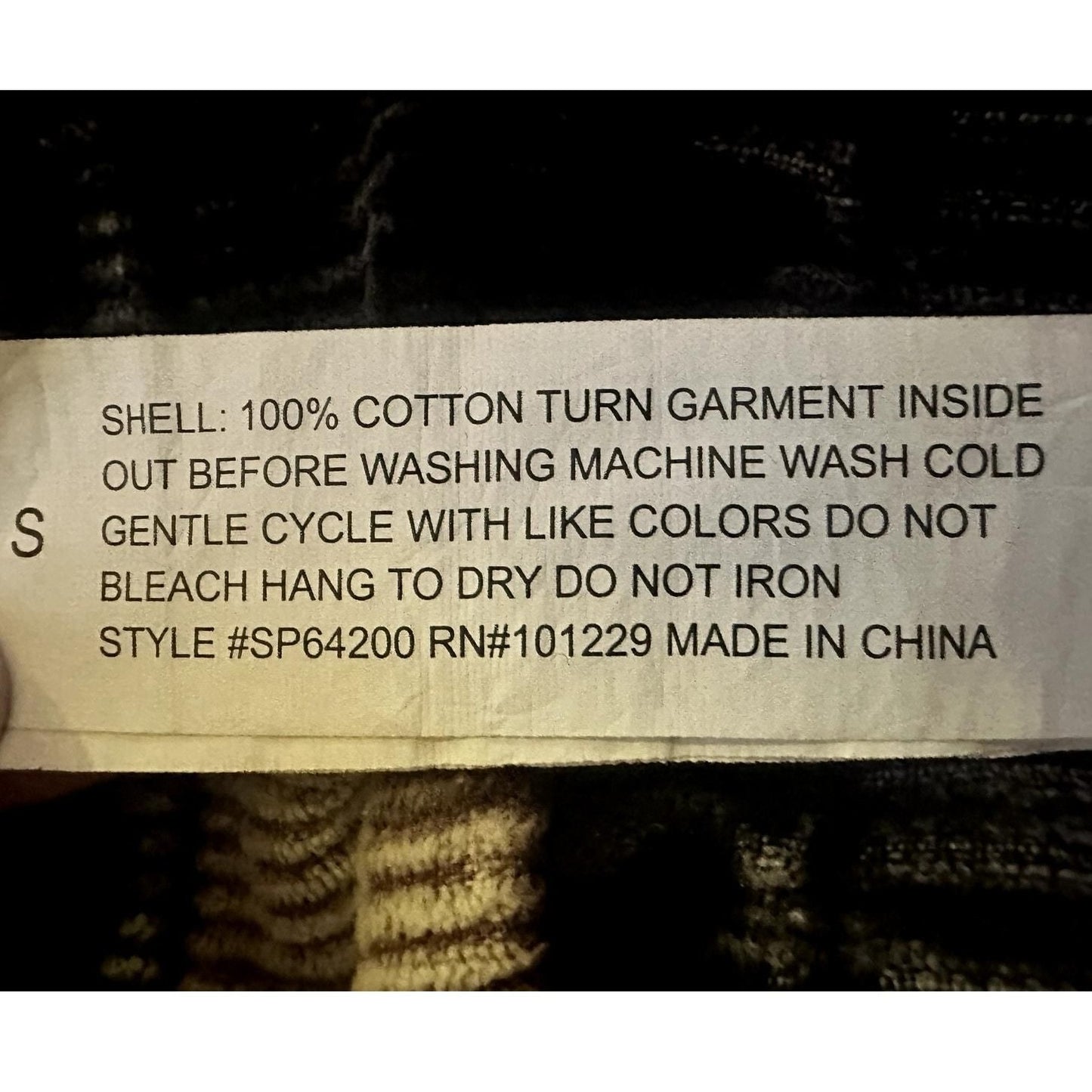Color Block Corduroy Cargo Pants