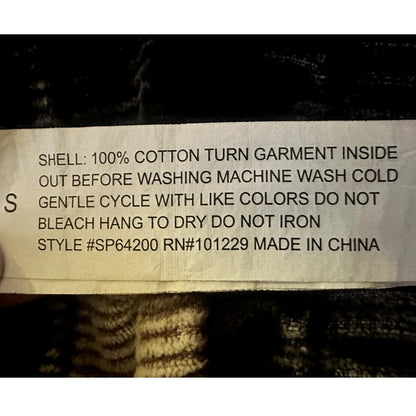 Color Block Corduroy Cargo Pants