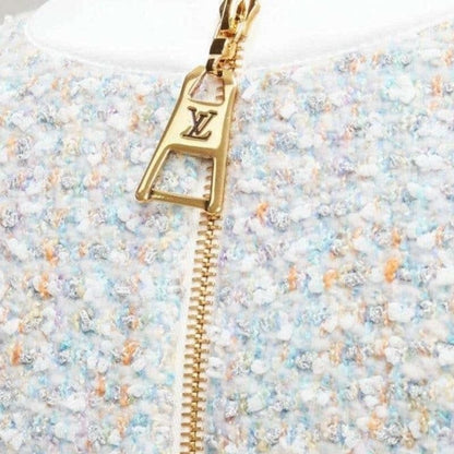 Tweed Stardust Crop Top