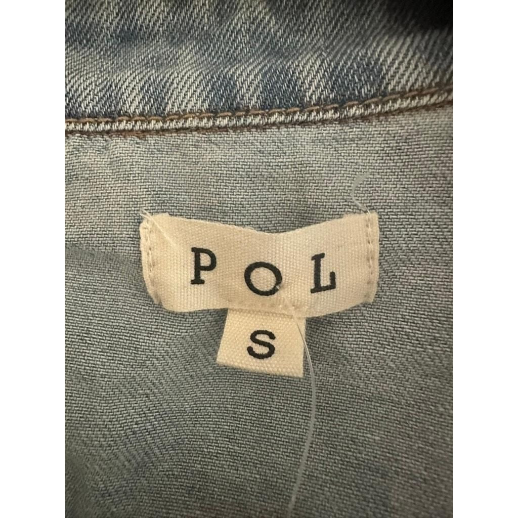 Sonoma White Crochet Denim Jacket