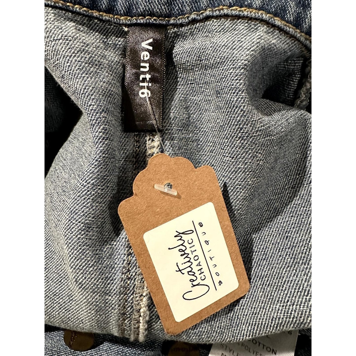 Denim Utility Jumpsuit – Blue