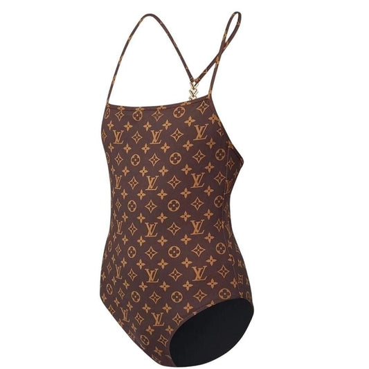 Monogram One-Piece Swimsuit