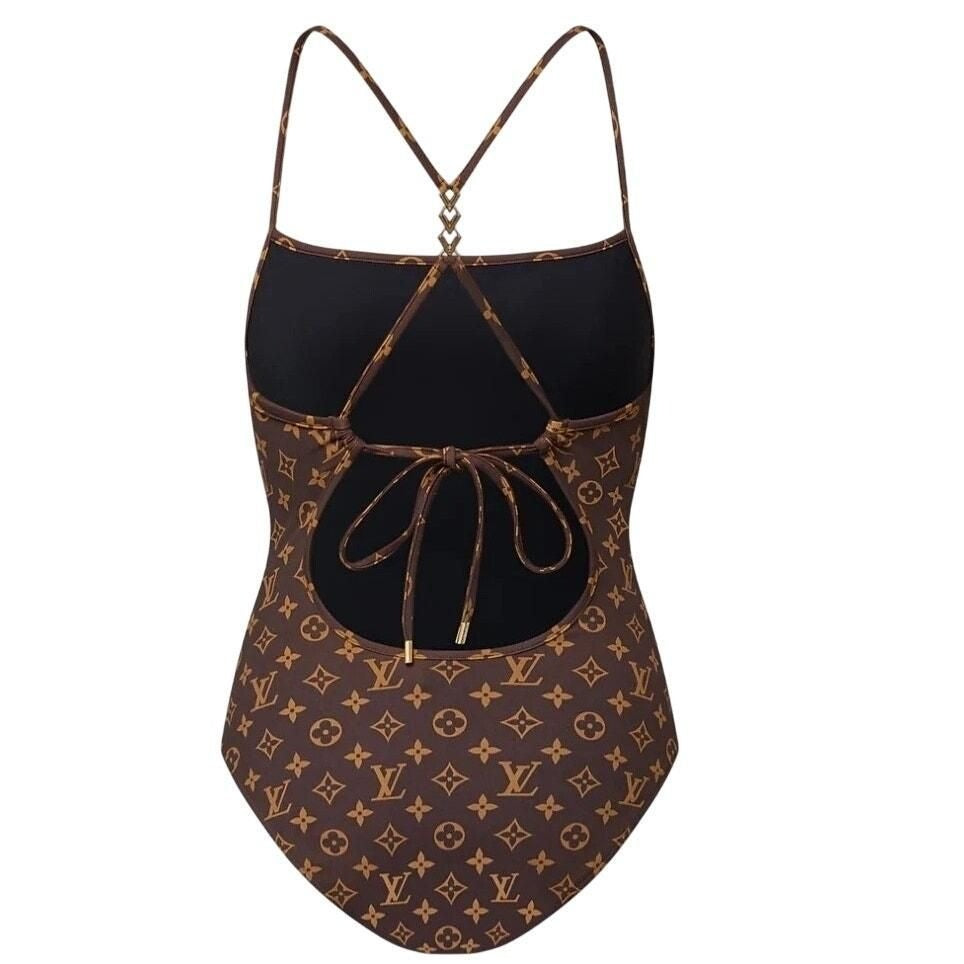 Monogram One-Piece Swimsuit