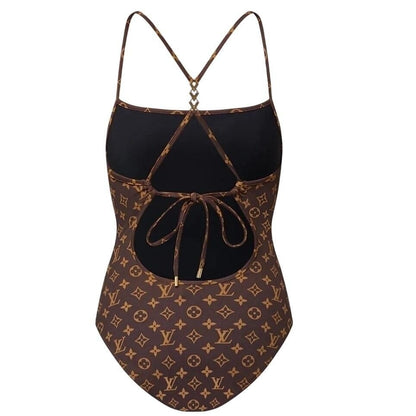 Monogram One-Piece Swimsuit