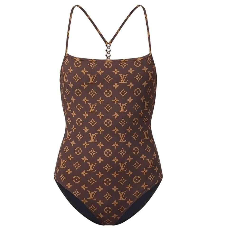 Monogram One-Piece Swimsuit