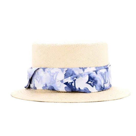 Watercolor Chapeau Summertime Straw Hat