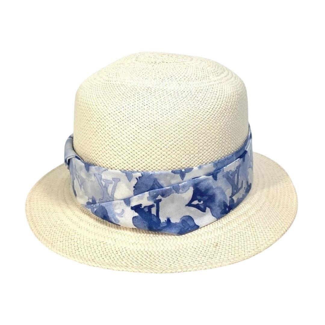 Watercolor Chapeau Summertime Straw Hat