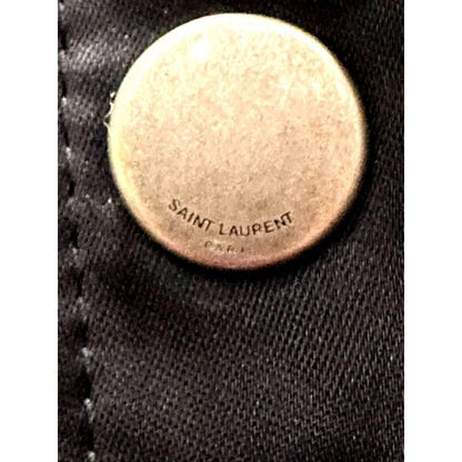 Satin Teddy Jacket – Noir