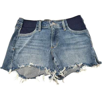 The Ozzie Mid Rise Cutoff Shorts – Denim Blue