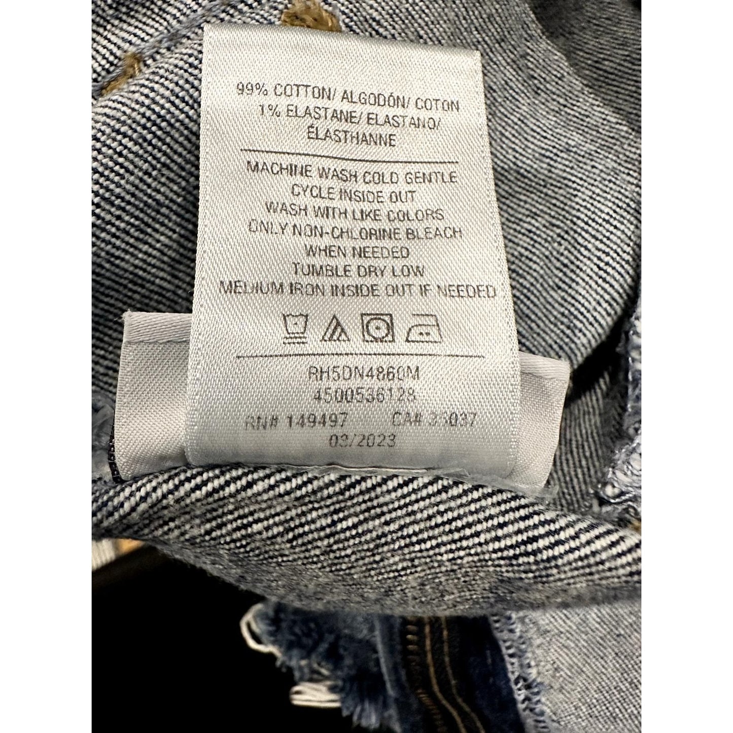 The Ozzie Mid Rise Cutoff Shorts – Denim Blue