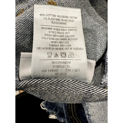 The Ozzie Mid Rise Cutoff Shorts – Denim Blue