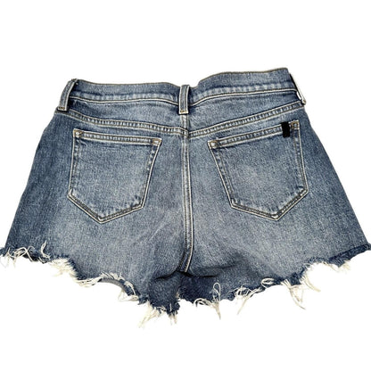 The Ozzie Mid Rise Cutoff Shorts – Denim Blue