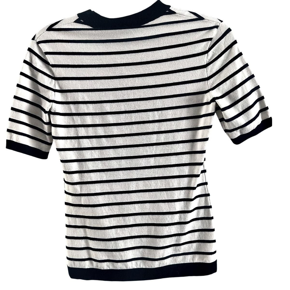 Rayure Marine Knit Pullover