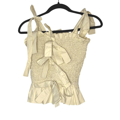 For The Girls Cream Top