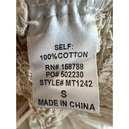 For The Girls Cream Top