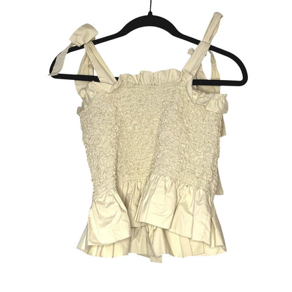For The Girls Cream Top