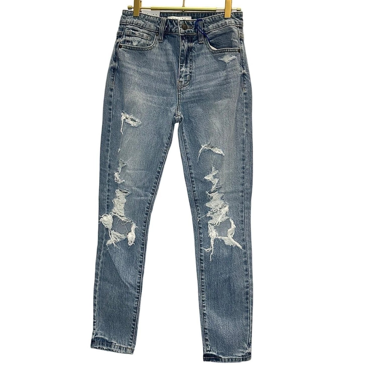 Tobi Super High Rise Mom Jean Ankle – Safe Word