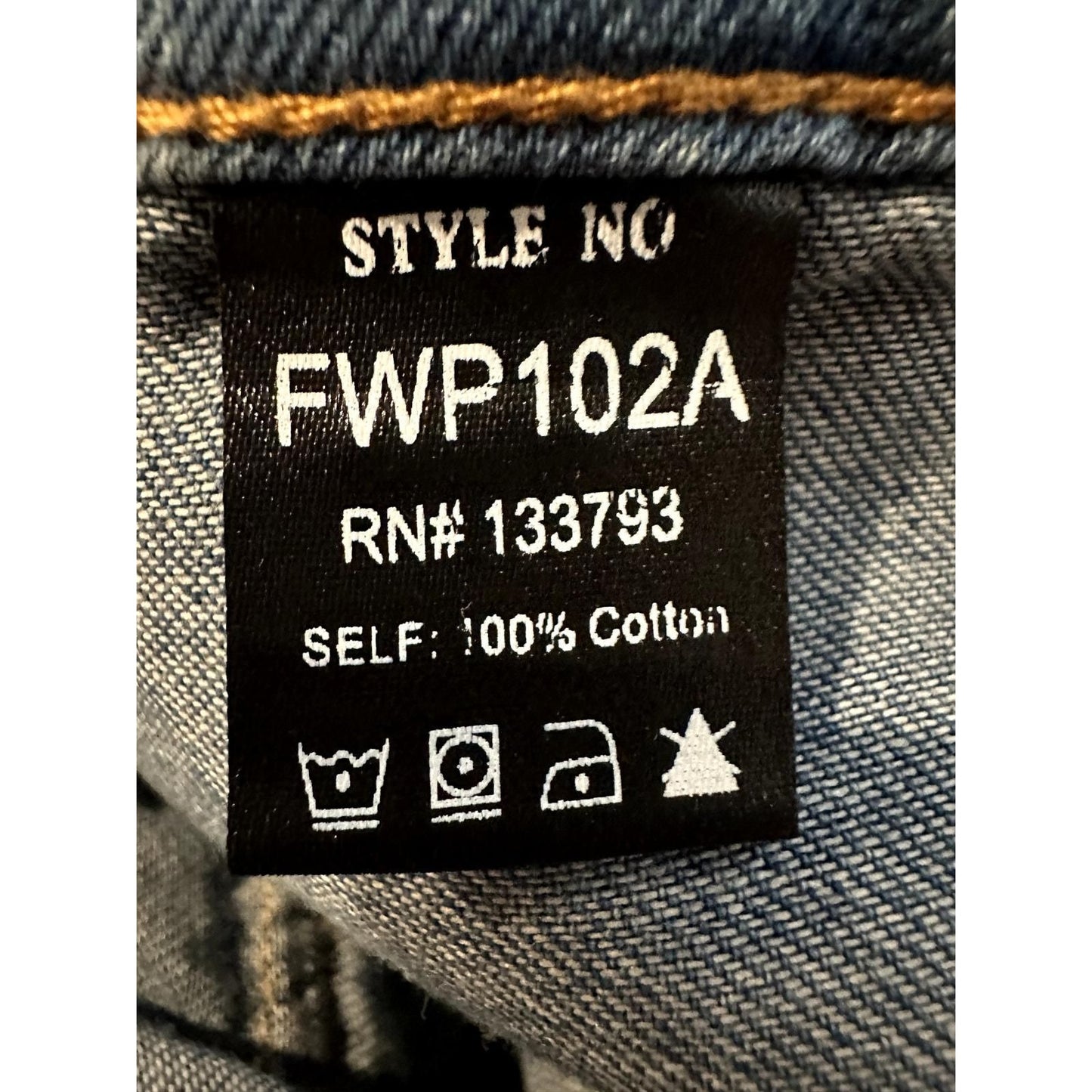Oversized Denim Cargo Pants