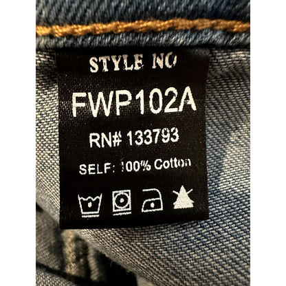 Oversized Denim Cargo Pants